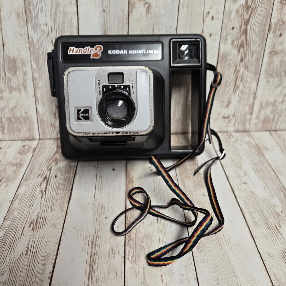 Vintage Kodak Handle 2 Instant Camera made in the USA.